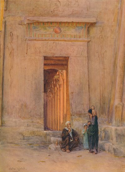 Doorway in the Temple of Isis by Walter Frederick Roofe Tyndale