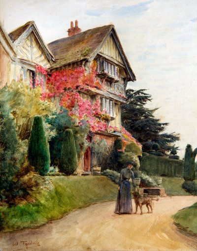 Littlecroft, Emery Down, Home of Morton Kelsall Peto by Walter Frederick Roofe Tyndale