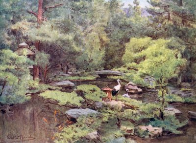 Nami Kawa Sans Water Garden, Kyoto by Walter Frederick Roofe Tyndale