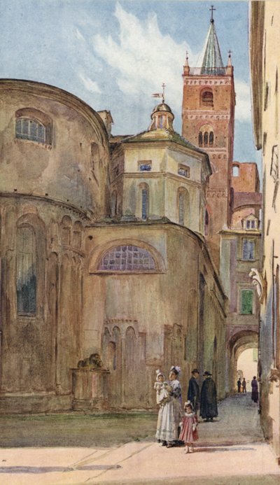 Romanesque Church, Albenga, Italy by Walter Frederick Roofe Tyndale