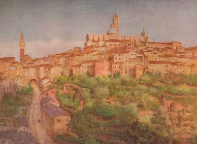 Siena: A Town on a Hill, c1900 1913 by Walter Frederick Roofe Tyndale