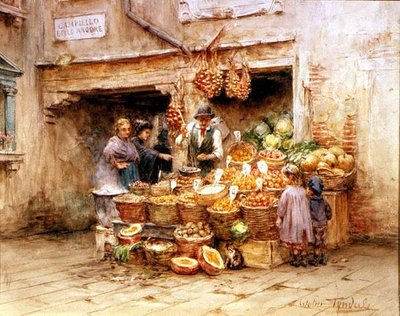The Fruit Stall by Walter Frederick Roofe Tyndale