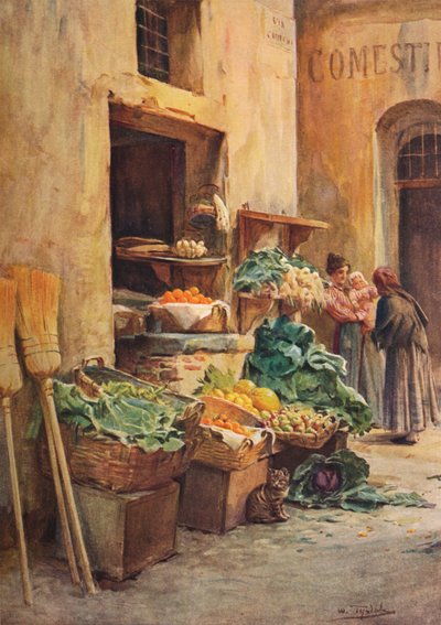 The Green-grocer Shop by Walter Frederick Roofe Tyndale