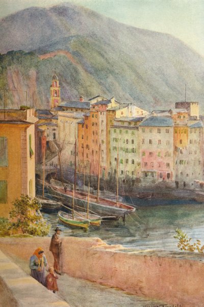 The Harbour at Camogli by Walter Frederick Roofe Tyndale