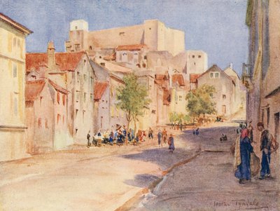 The High Street, Sebenico by Walter Frederick Roofe Tyndale