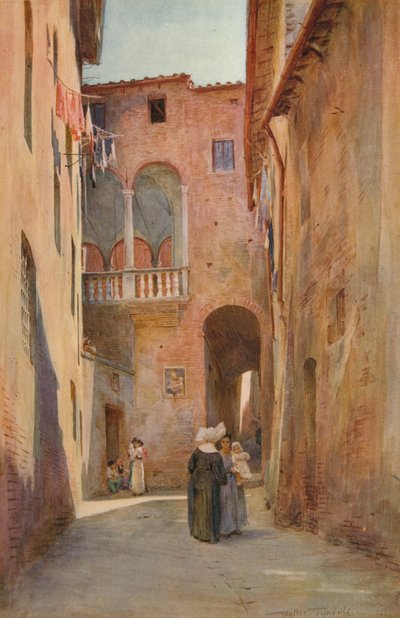 The House of Catherine of Siena, c. 1900 by Walter Frederick Roofe Tyndale