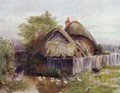 The New Forest: A Cottage at Bartley by Walter Frederick Roofe Tyndale