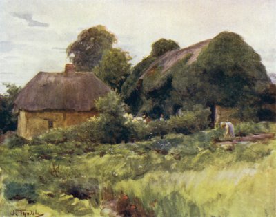 The New Forest: A Cottage at Sway by Walter Frederick Roofe Tyndale