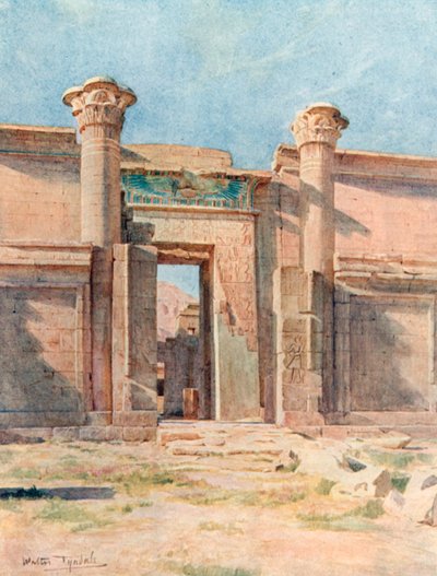 The Ptolemaic Pylon, Medinet Habu by Walter Frederick Roofe Tyndale