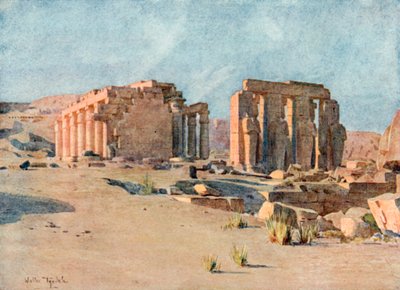 The Ramesseum at Thebes by Walter Frederick Roofe Tyndale