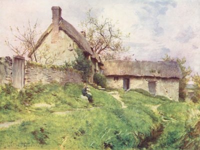 Wessex: A Group of Cottages at Sutton Poyntz, Near Weymouth by Walter Frederick Roofe Tyndale
