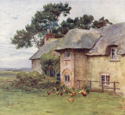 Wessex: Cottages at Stoke by Walter Frederick Roofe Tyndale