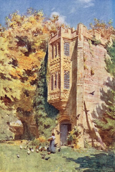 Wessex: The gateway at Cerne Abbas by Walter Frederick Roofe Tyndale