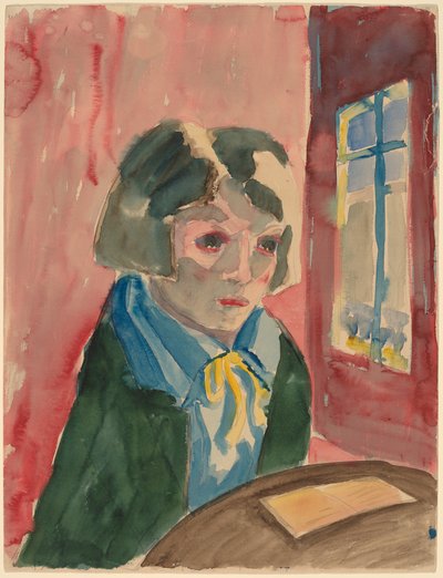 Girl by the Window by Walter Gramatte