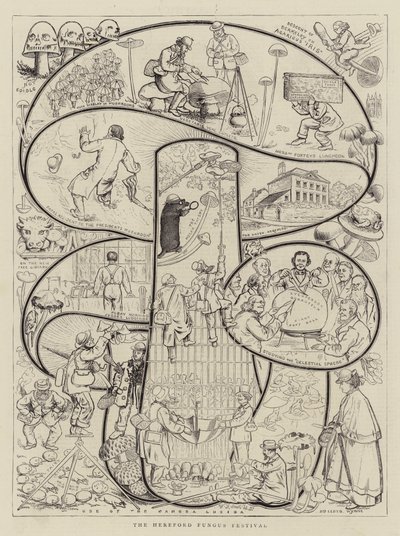 The Hereford Fungus Festival by Walter Granville Smith
