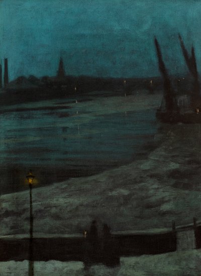 Nocturne, Battersea Reach by Walter Greaves