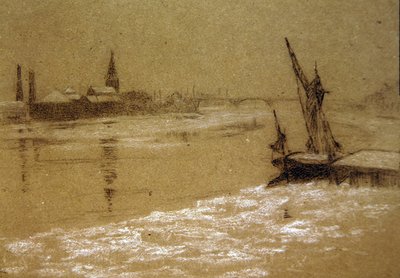 The Thames in Winter by Walter Greaves