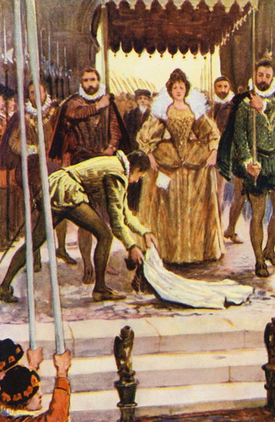 Illustration for Kenilworth by Sir Walter Scott by Walter Grieve