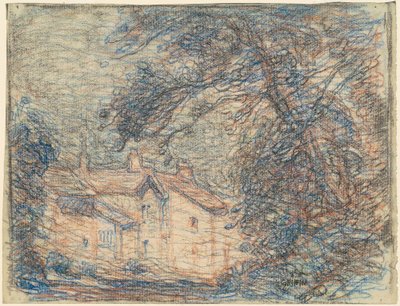Village Street by Walter Griffin