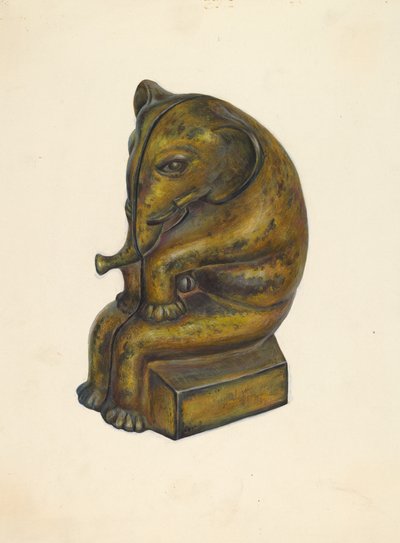 Toy Bank: Elephant by Walter Hochstrasser