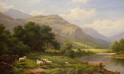 The Lledr Valley, North Wales by Walter J. Watson