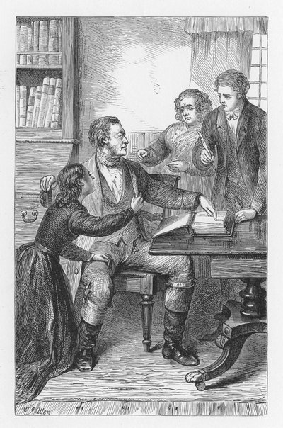 Scene from The Mill on the Floss by George Eliot by Walter James Allen