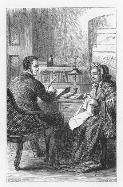 Scene from The Mill on the Floss by George Eliot, c1880 by Walter James Allen
