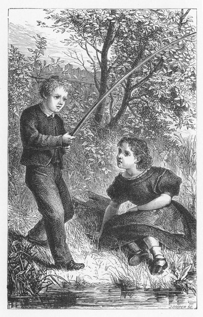 Scene from The Mill on the Floss by George Eliot, c1880 by Walter James Allen