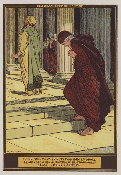 The Pharisee and Publican by Walter Jenks Morgan