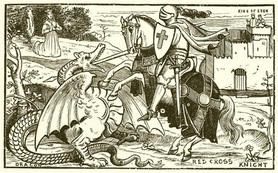 The Red Cross Knight by Walter Jenks Morgan