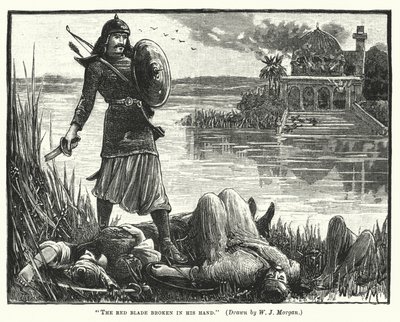 The Red Blade Broken in His Hand by Walter Jenks Morgan