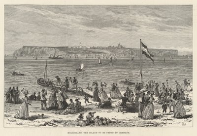 Heligoland, the Island to be ceded to Germany by Walter Paget