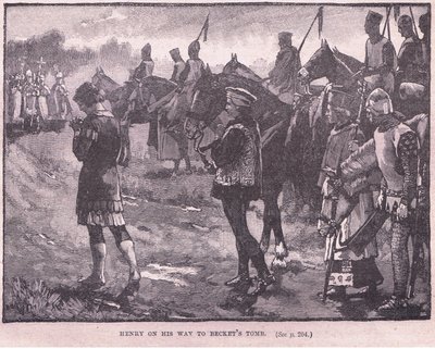 Henry on the way to Becket
