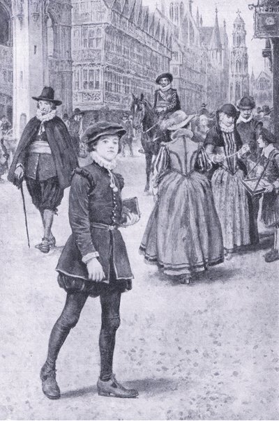 Herrick takes a ride down Cheapside (illustration from 