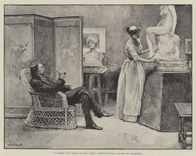 The Pursuit of the Well Beloved, by Thomas Hardy by Walter Paget