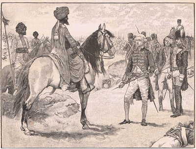 The surrender of Baillie to Hyder Ali AD1780 by Walter Paget