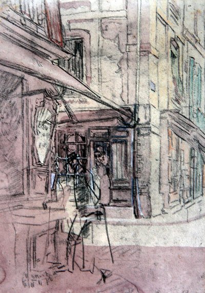 A Shop in Dieppe, c.1907 by Walter Richard Sickert