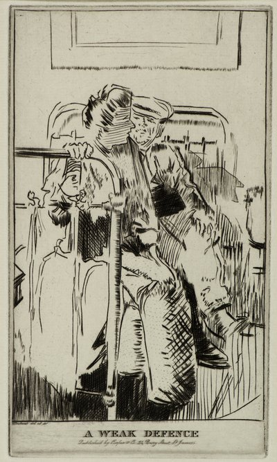 A Weak Defence by Walter Richard Sickert