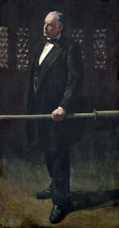 Charles Bradlaugh at the Bar at the House of Commons by Walter Richard Sickert
