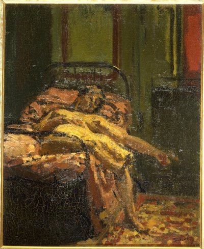 Girl on a Bed, Mornington Crescent by Walter Richard Sickert