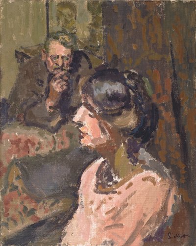 Hubby and Marie by Walter Richard Sickert