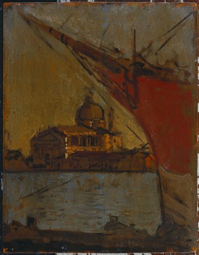 Il Redentore, from the Zattere, Venice by Walter Richard Sickert
