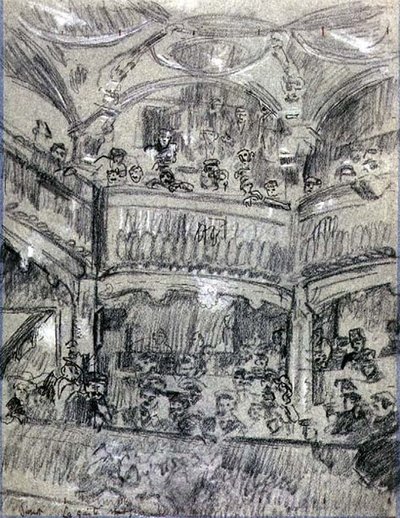 La Gaite Montparnasse by Walter Richard Sickert