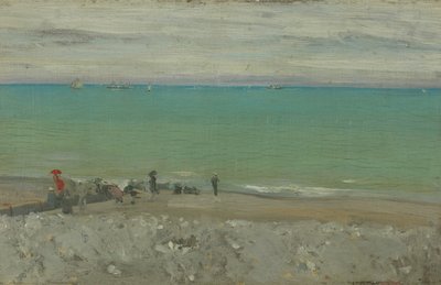 La Plage, Dieppe by Walter Richard Sickert