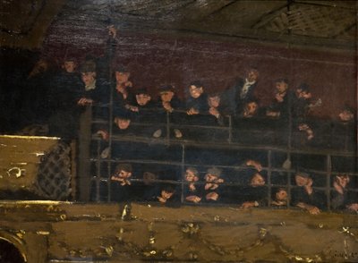 Noctes Ambrosionae, Gallery Of The Old Mogul by Walter Richard Sickert