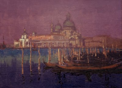 Nocturne, The Dogana and Santa Maria della Salute by Walter Richard Sickert