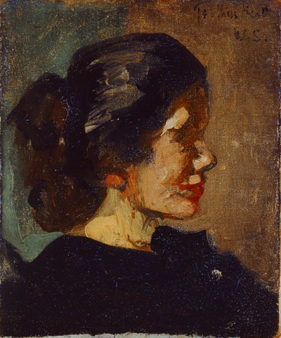 Portrait of Ellen Heath by Walter Richard Sickert