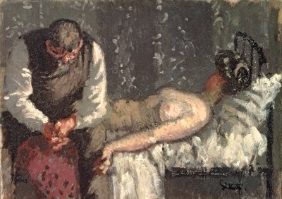 The Camden Town Murder, or What Shall We Do For the Rent? by Walter Richard Sickert