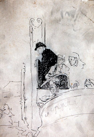 The Gallery of the Old Bedford, c.1895-1900 by Walter Richard Sickert