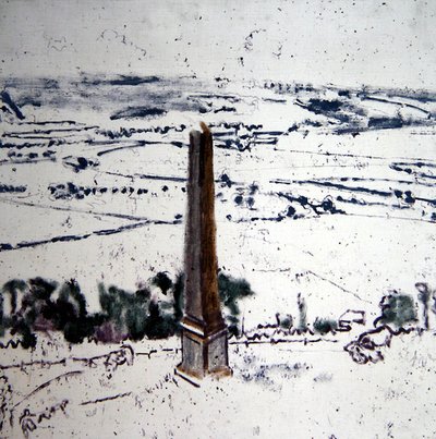 The Obelisk at Arques, Eaulne Valley, Dieppe by Walter Richard Sickert